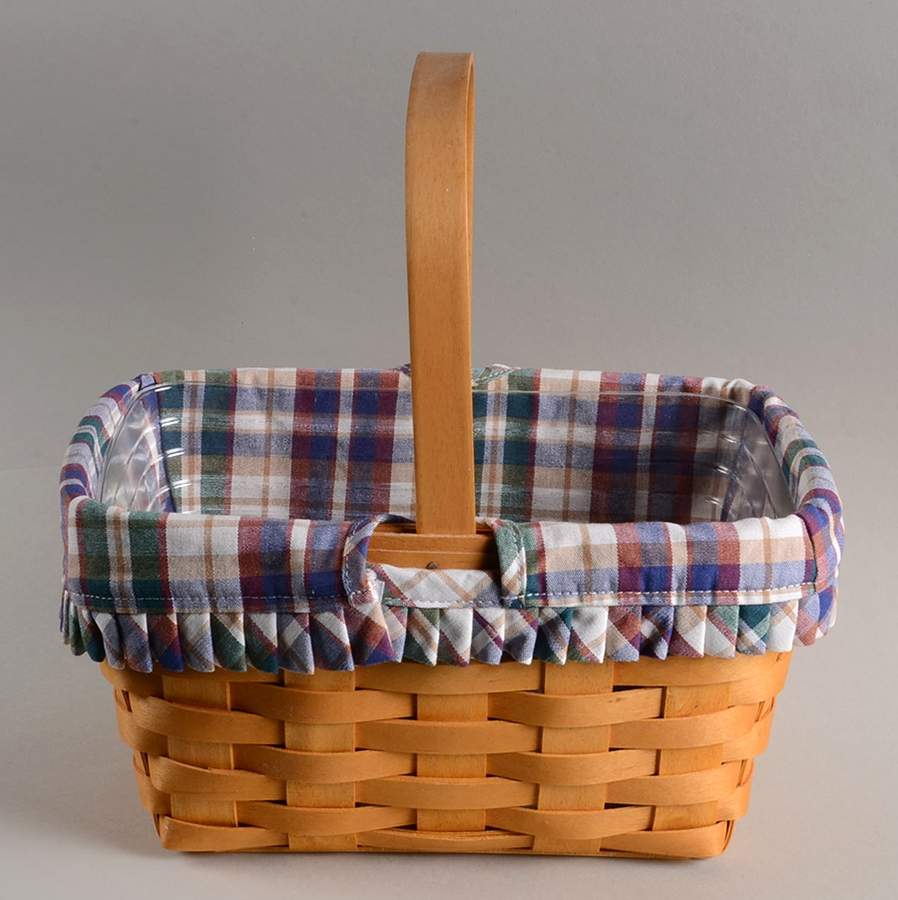 Baskets Spring Basket & Liner with Protector by Longaberger-1