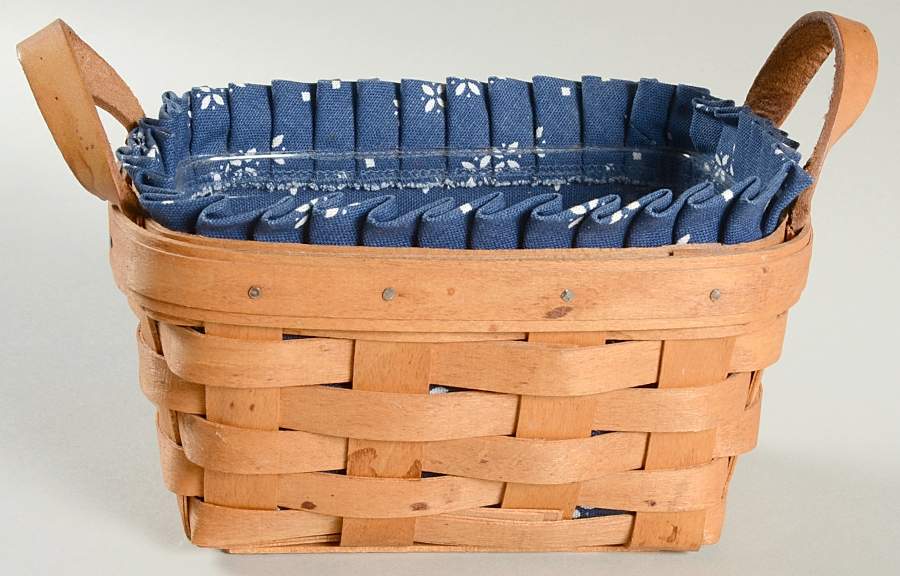 Baskets Tea Basket & Liner with Protector by Longaberger-1