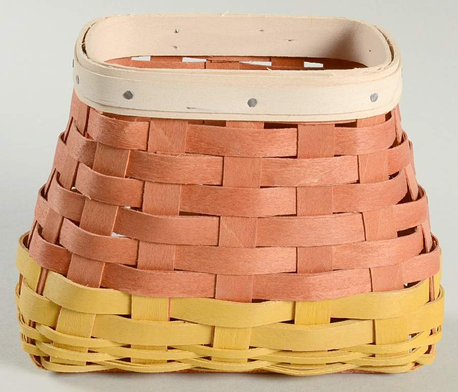 Baskets Candy Corn Basket without Handle by Longaberger-1