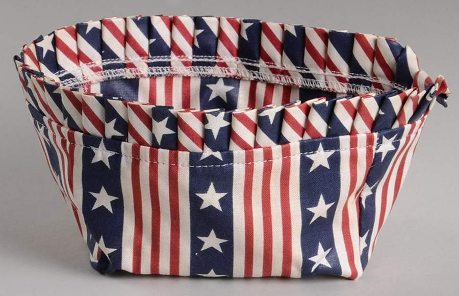 Baskets Stand Up Liner for Patriot Basket by Longaberger-1