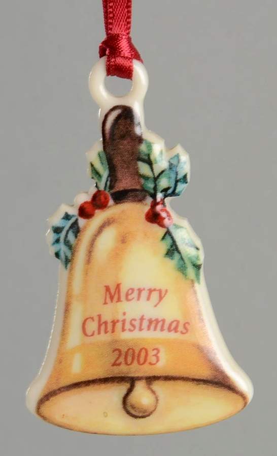 Baskets 2003 Christmas Tie-On Charm for Basket by Longaberger-1