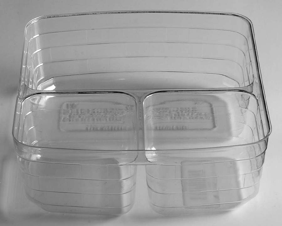 Baskets Divided Insert for Deck the Halls Protector by Longaberger-1