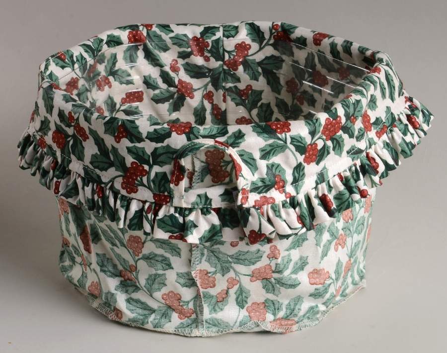 Baskets Over Edge Liner for Snowflake Basket by Longaberger-1