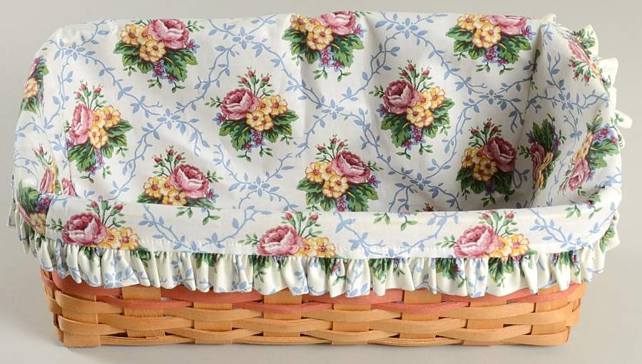 Baskets Mother's Day Vanity Basket & Liner by Longaberger-1