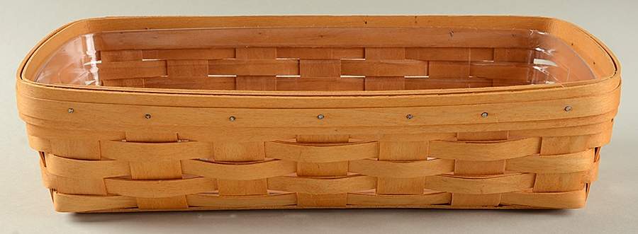 Baskets New Style Bread Basket & Protector by Longaberger-1