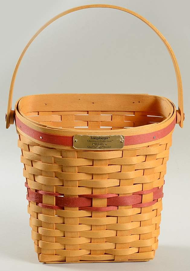 Baskets Red Glad Tidings Basket by Longaberger-1