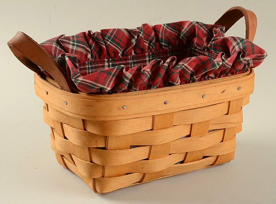 Baskets Tea Basket & Liner by Longaberger-1