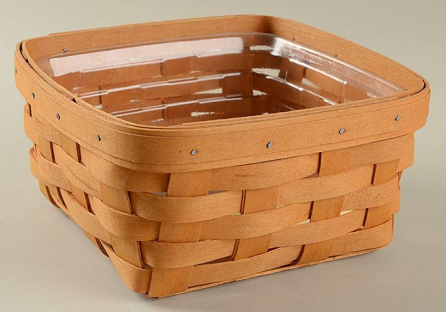 Baskets Medium Berry Basket (No Handle) & Protector by Longaberger-1
