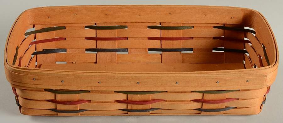 Baskets Woven Traditions Bread Basket by Longaberger-1