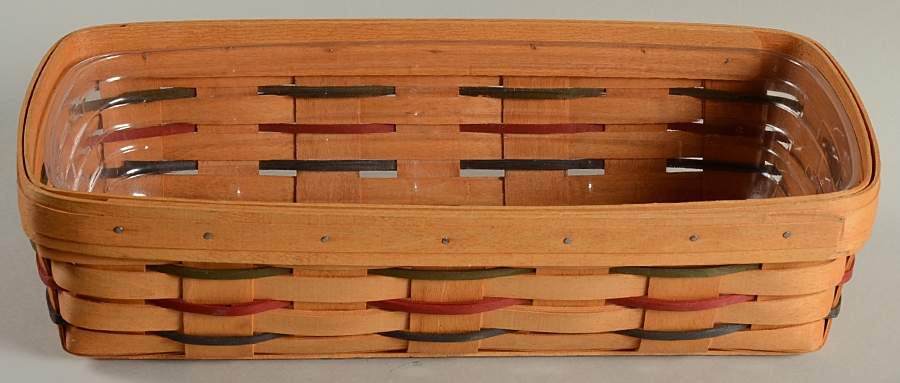 Baskets Woven Traditions Bread Basket & Protector by Longaberger-1
