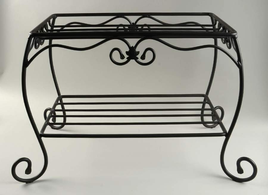 Baskets Treasure Metal Stand by Longaberger-1