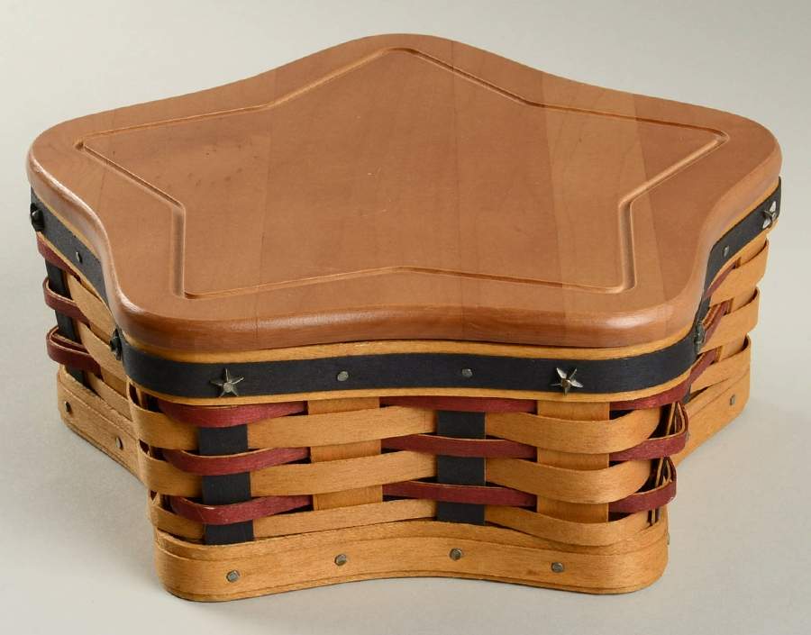 Baskets (4 Pc) Proudly American Little Star Basket Set by Longaberger-1
