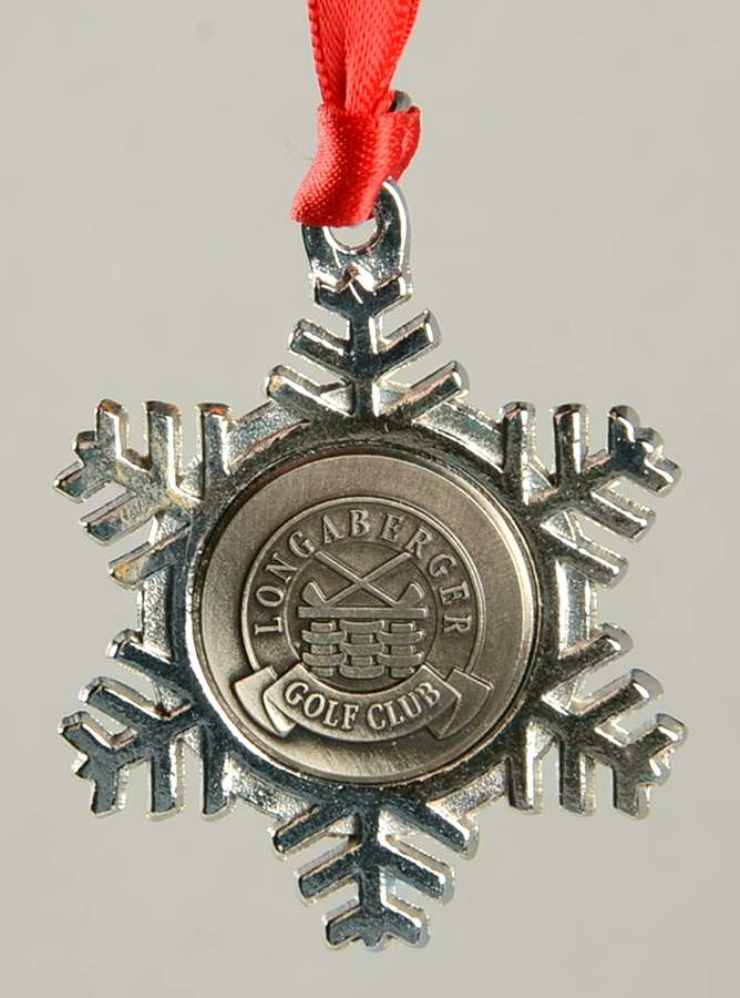 Baskets Snowflake Golf Club Basket Charm Tie-On by Longaberger-1