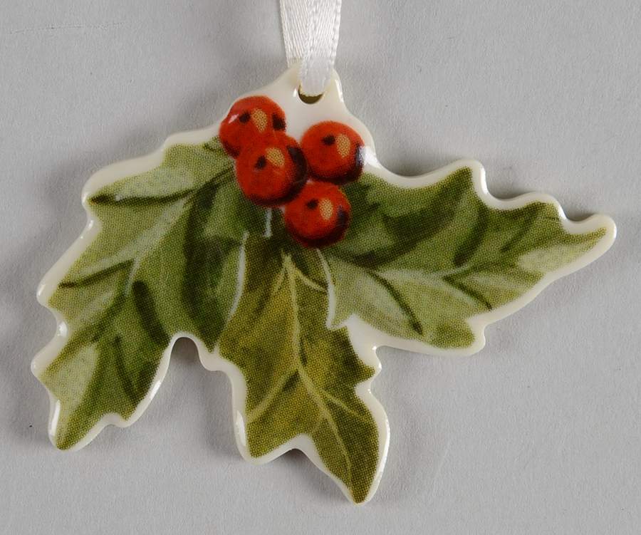 Baskets American Holly Tie-On Charm for Basket by Longaberger-1