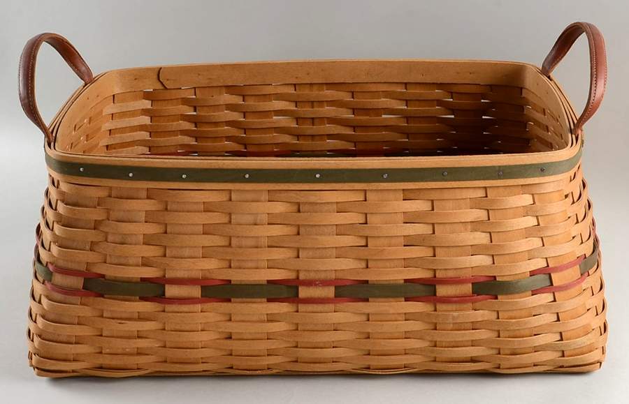 Baskets Green Treasures Basket by Longaberger-1