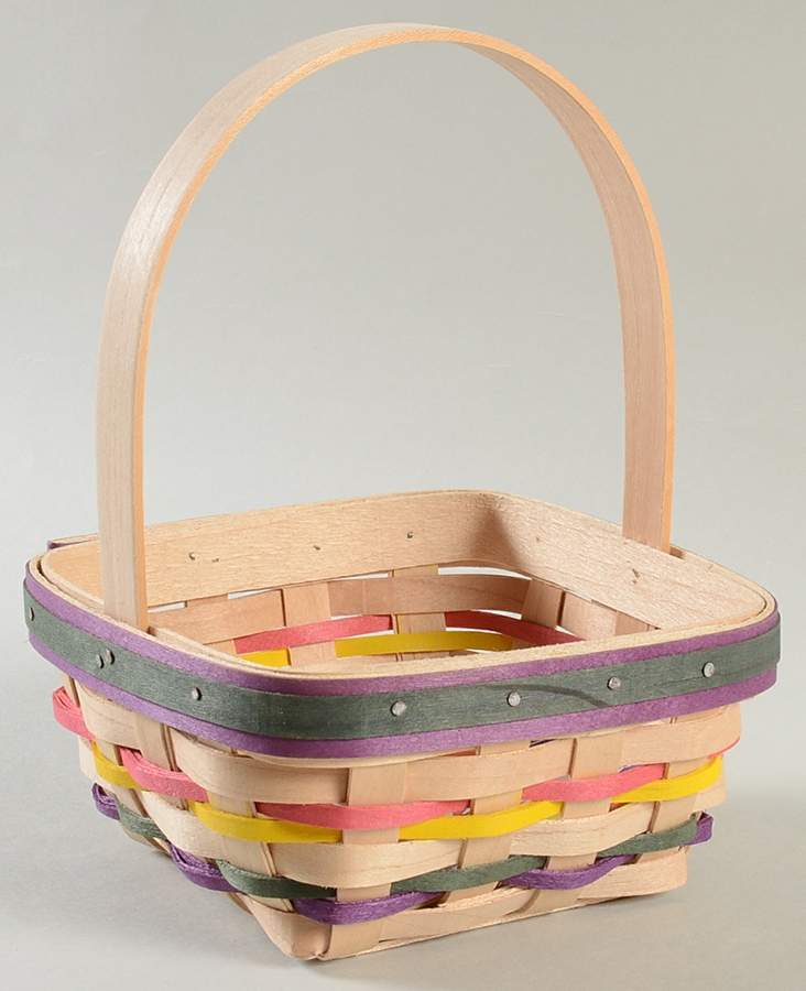 Baskets 1998 Small Easter Basket by Longaberger-1