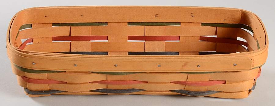 Baskets Woven Traditions Cracker Basket by Longaberger-1