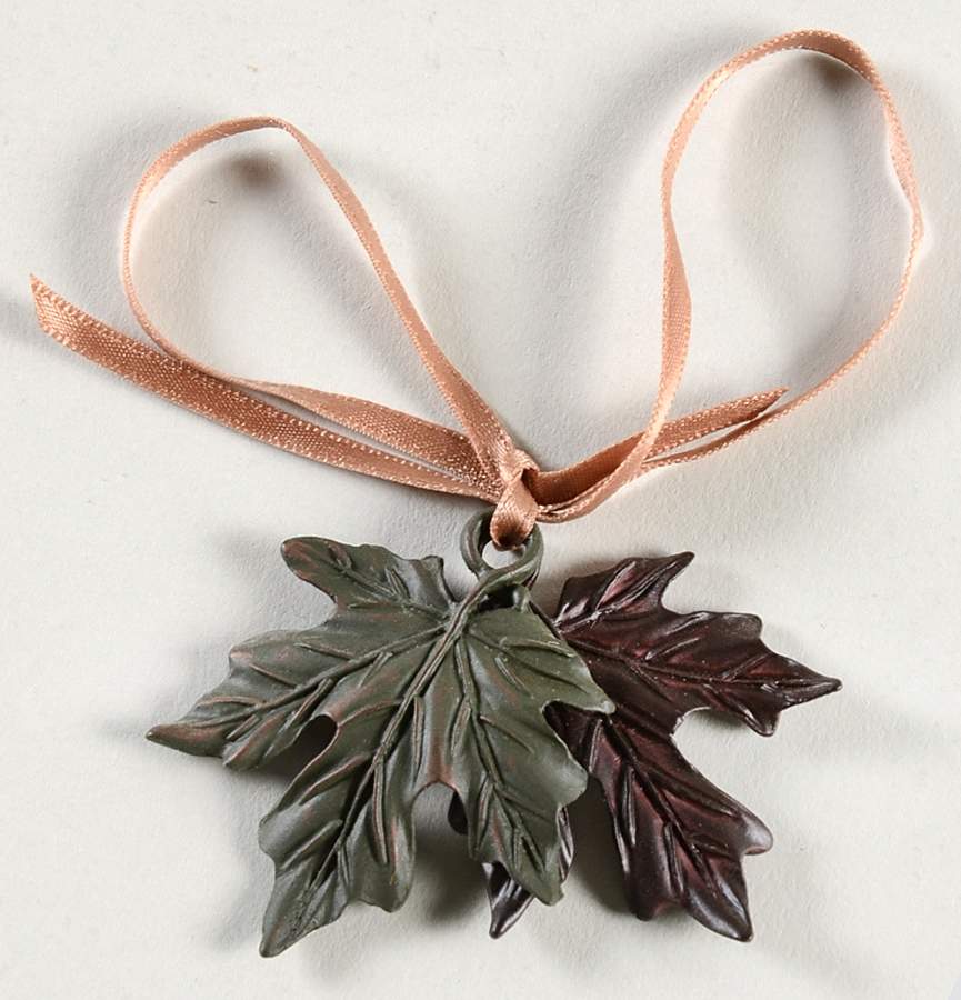 Baskets Double Leaf Basket Charm Tie-On by Longaberger-1