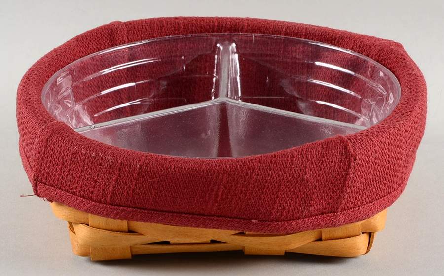 Baskets Small Catch All Basket & Liner with Protector by Longaberger-1