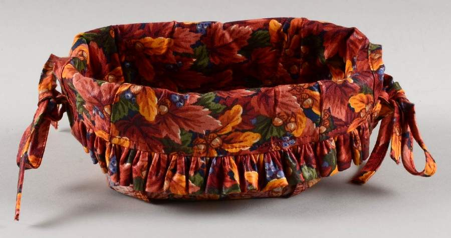 Baskets Over Edge Liner for Little Pumpkin Basket by Longaberger-1