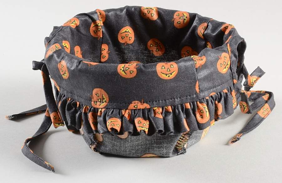 Baskets Over Edge Liner for Little Pumpkin Basket by Longaberger-1