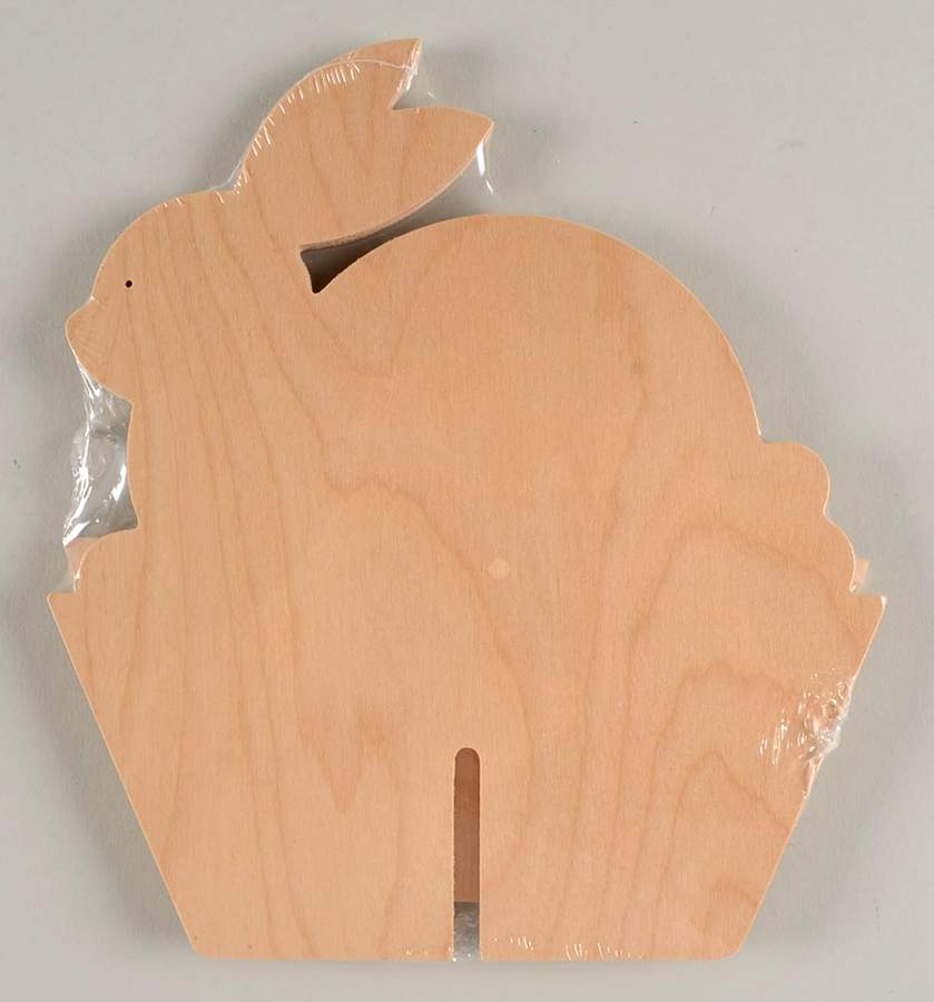 Baskets Wood Bunny Divider for 1999 Large Easter Basket by Longaberger-1