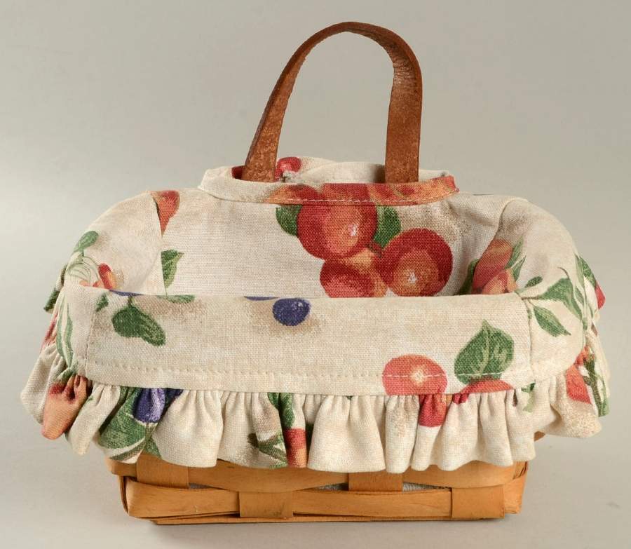 Baskets Small Key Basket & Liner by Longaberger-1