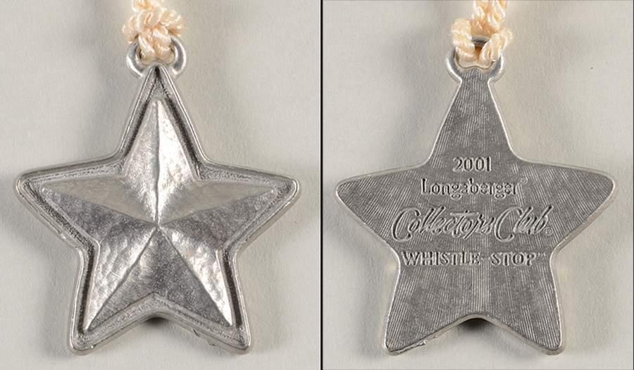 Baskets Whistle Stop Star Tie-On Charm for Basket by Longaberger-1
