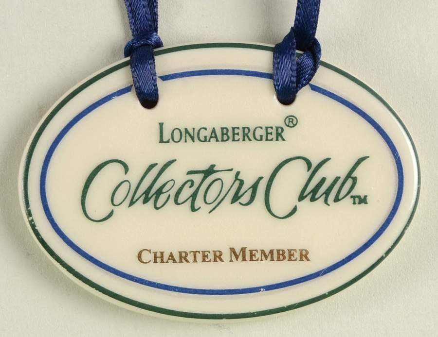 Baskets Charter Member Tie-On Charm for Basket by Longaberger-1