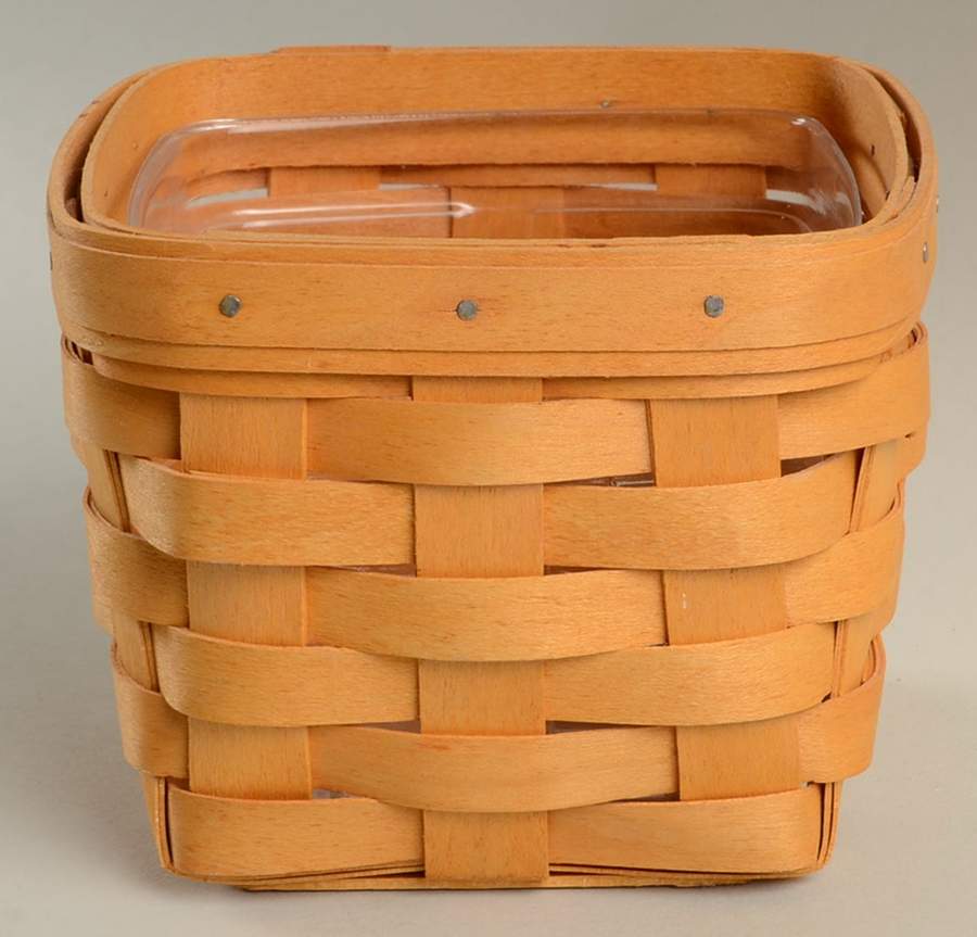 Baskets Teaspoon Basket & Protector by Longaberger-1