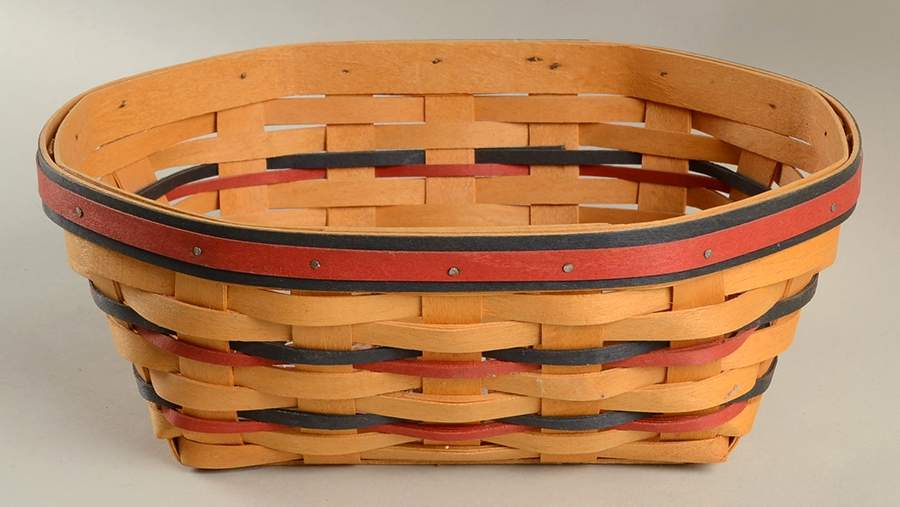 Baskets Blue Ribbon Bread Basket by Longaberger-1