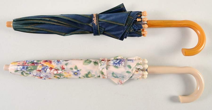 Baskets (Set of 2) Umbrellas for Miniature Umbrella Basket by Longaberger-1