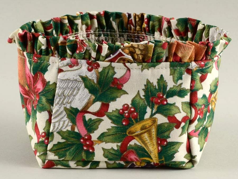 Baskets Liner for Let It Snow Basket by Longaberger-1