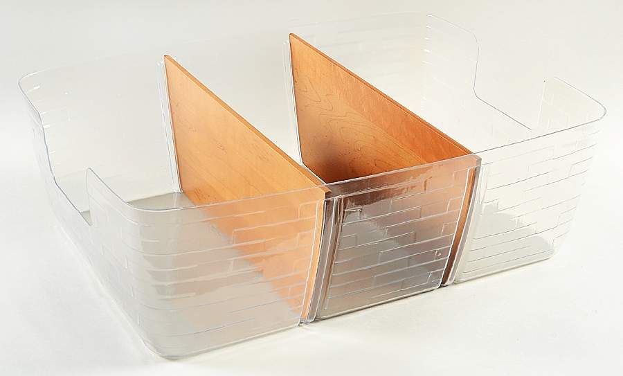 Baskets Protector&Wood Dividers for Large Storage Solution by Longaberger-1