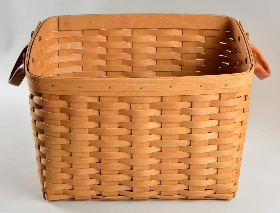 Baskets Newspaper Basket by Longaberger-1
