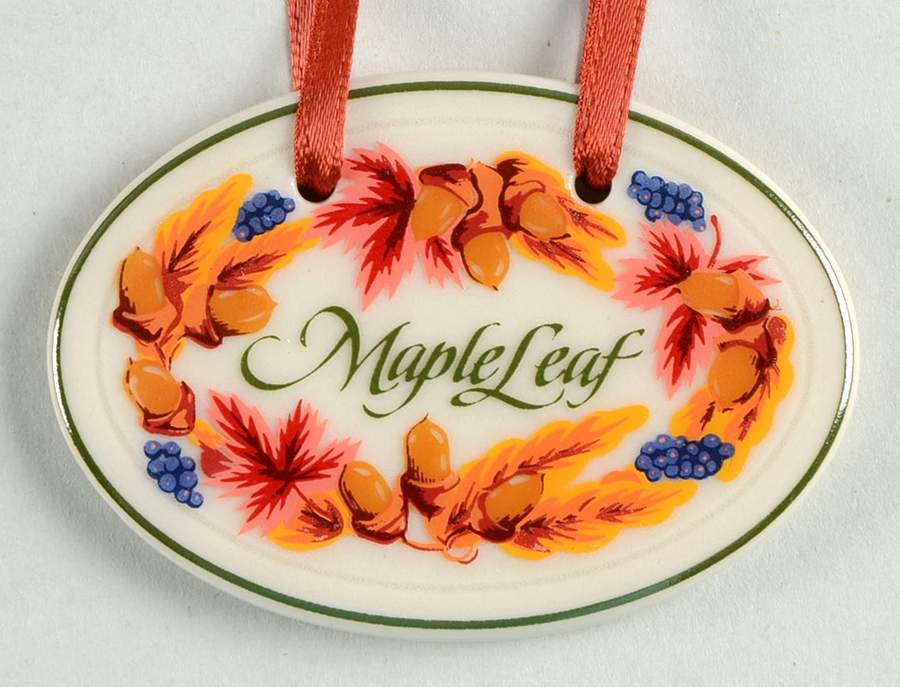 Baskets Charm for Maple Leaf Basket by Longaberger-1