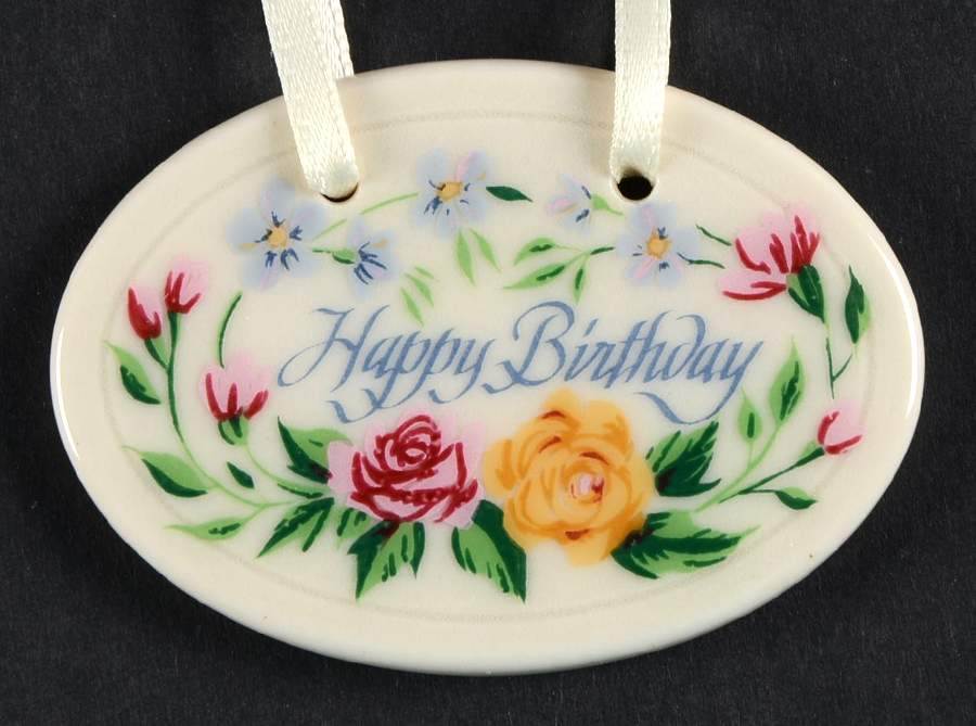 Baskets Happy Birthday Charm Tie-On for Baskets by Longaberger-1