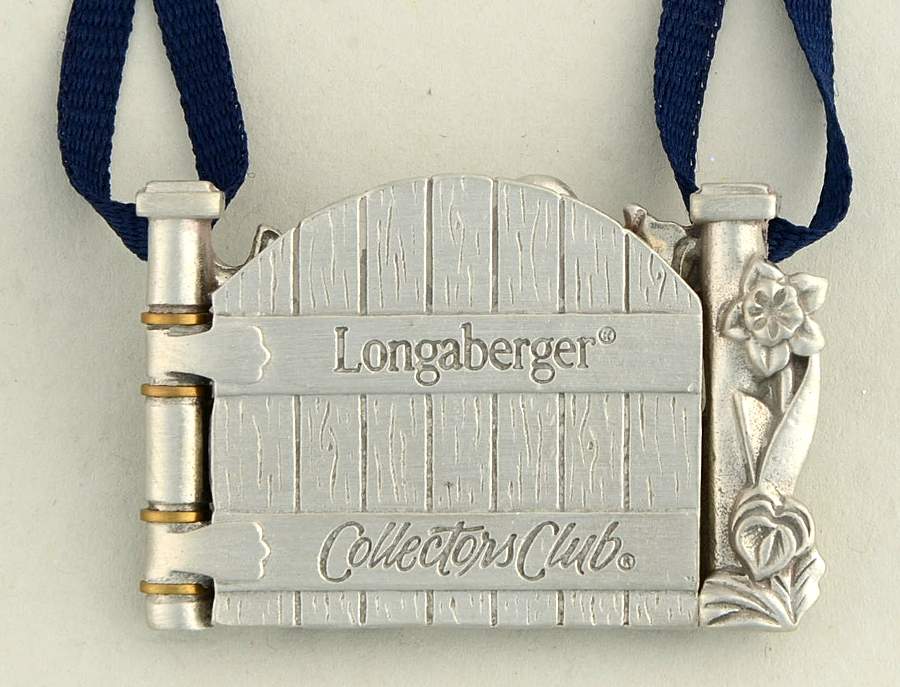 Baskets Cottage Gate Tie-On Charm for Basket by Longaberger-1