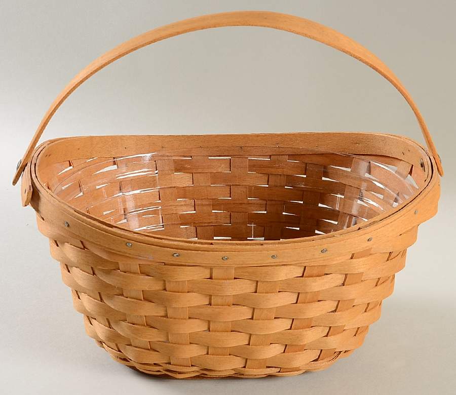 Baskets Medium Crocus Basket & Protector by Longaberger-1