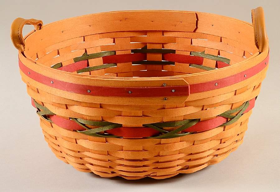 Baskets Red Pinecone Basket by Longaberger-1
