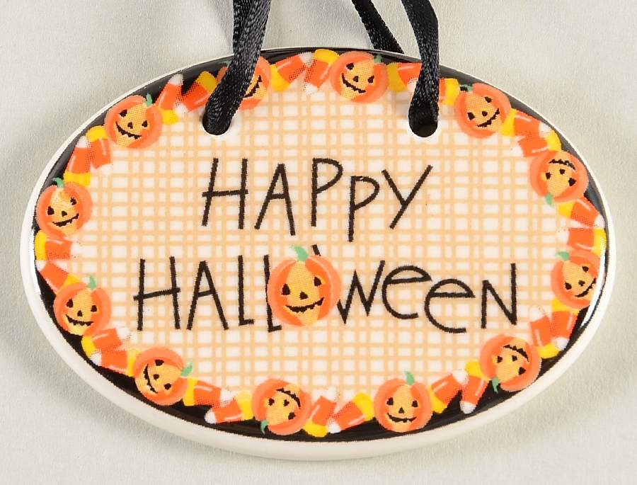 Baskets Happy Halloween Basket Charm Tie-On by Longaberger-1