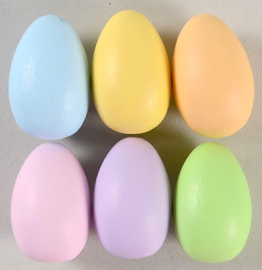 Baskets (Set of 6) Eggs for Miniature Original Easter by Longaberger-1