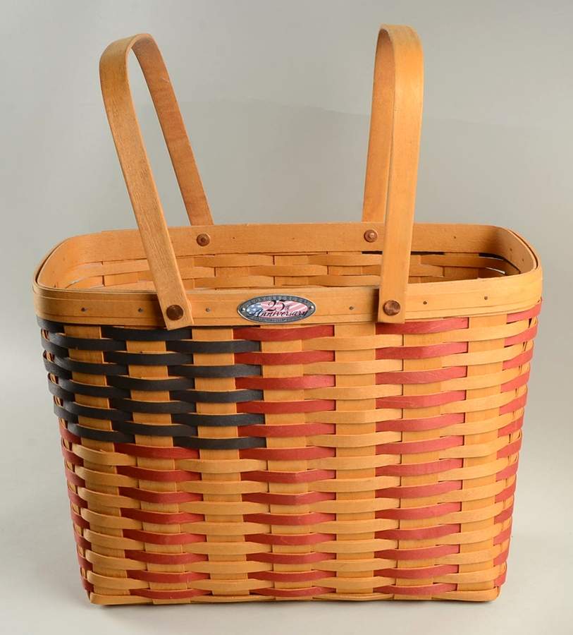 Baskets Large 25th Anniversary Basket by Longaberger-1