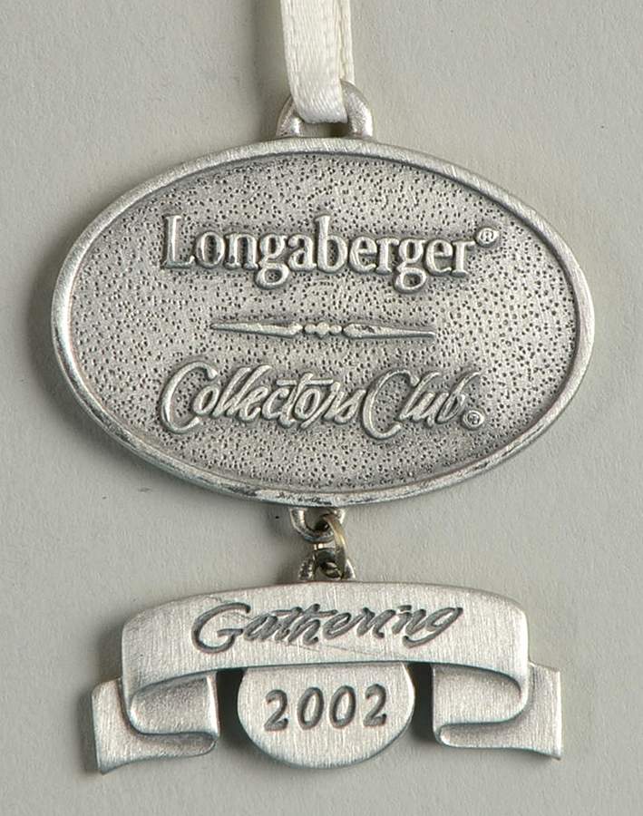 Baskets 2002 Gathering Basket Charm Tie-On by Longaberger-1