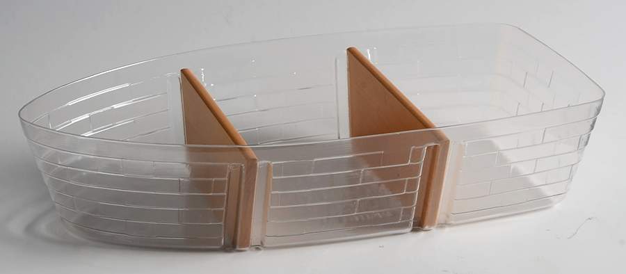 Baskets Protector&Wood Dividers for Row Your Boat Basket by Longaberger-1