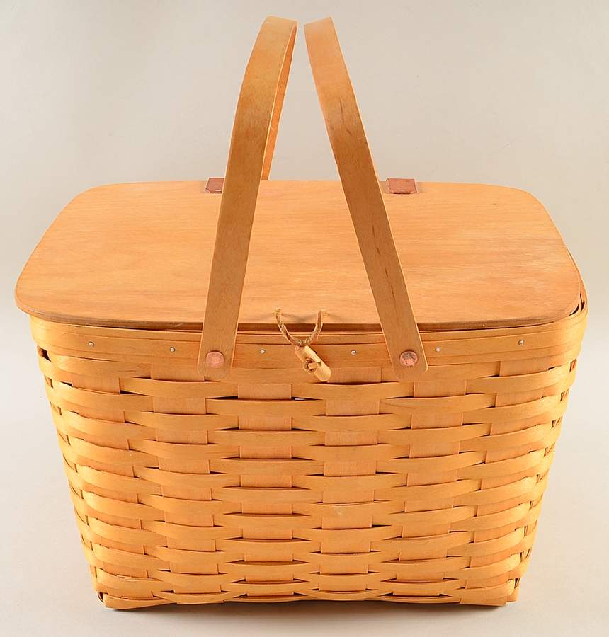 Baskets Large Picnic Basket by Longaberger-1