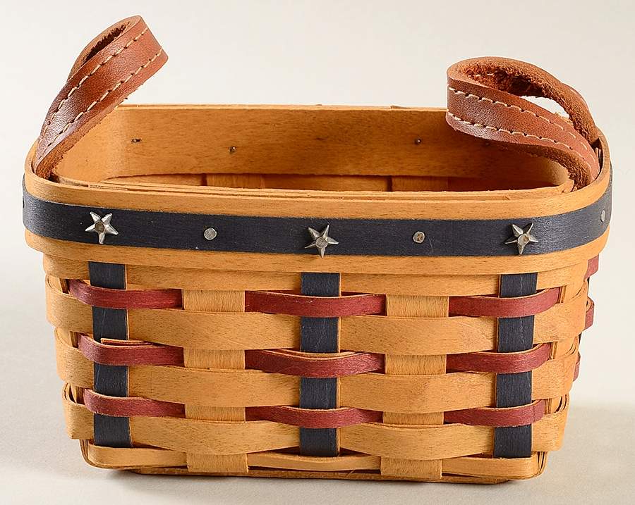 Baskets Proudly American Salt & Pepper Basket by Longaberger-1