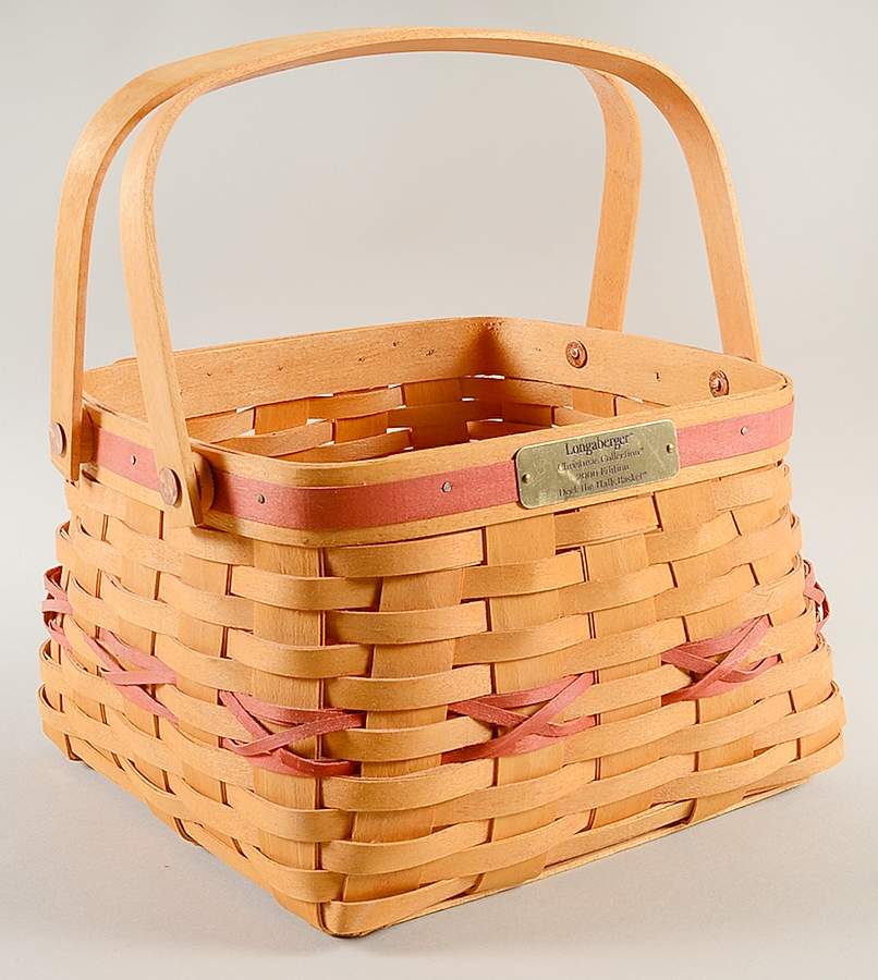 Baskets Red Deck the Halls Basket by Longaberger-1