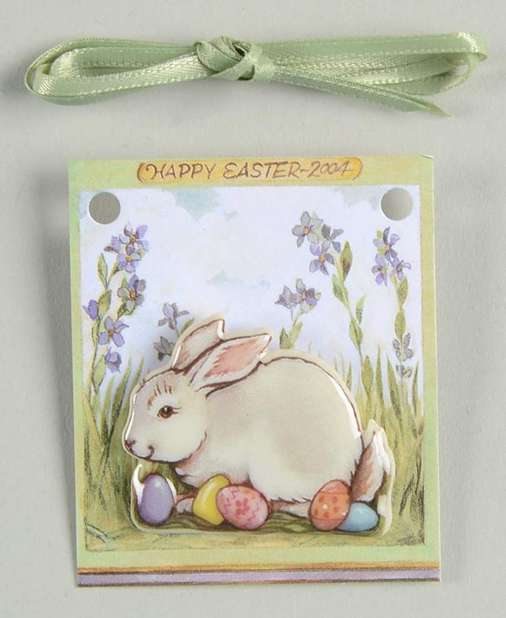 Baskets 2004 Easter Tie-On Charm for Basket by Longaberger-1