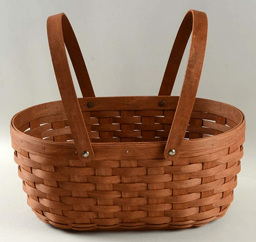 Baskets Oval Market Basket by Longaberger-1